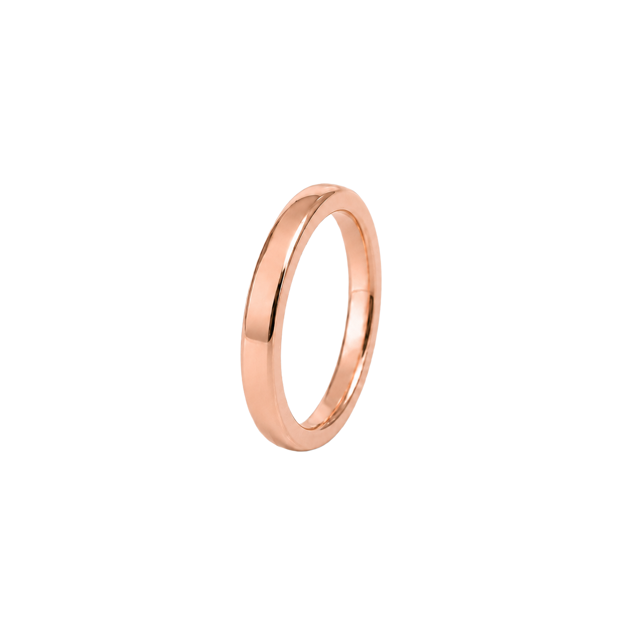Aliança Origem Meia Cana 3,0 mm em ouro 18k